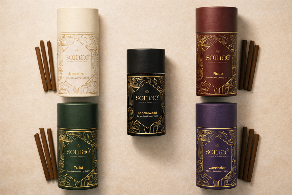 Somaé Ritual Discovery Collection – 5 Sacred Fragrances – 135 Ritual Sticks (5 X 27)