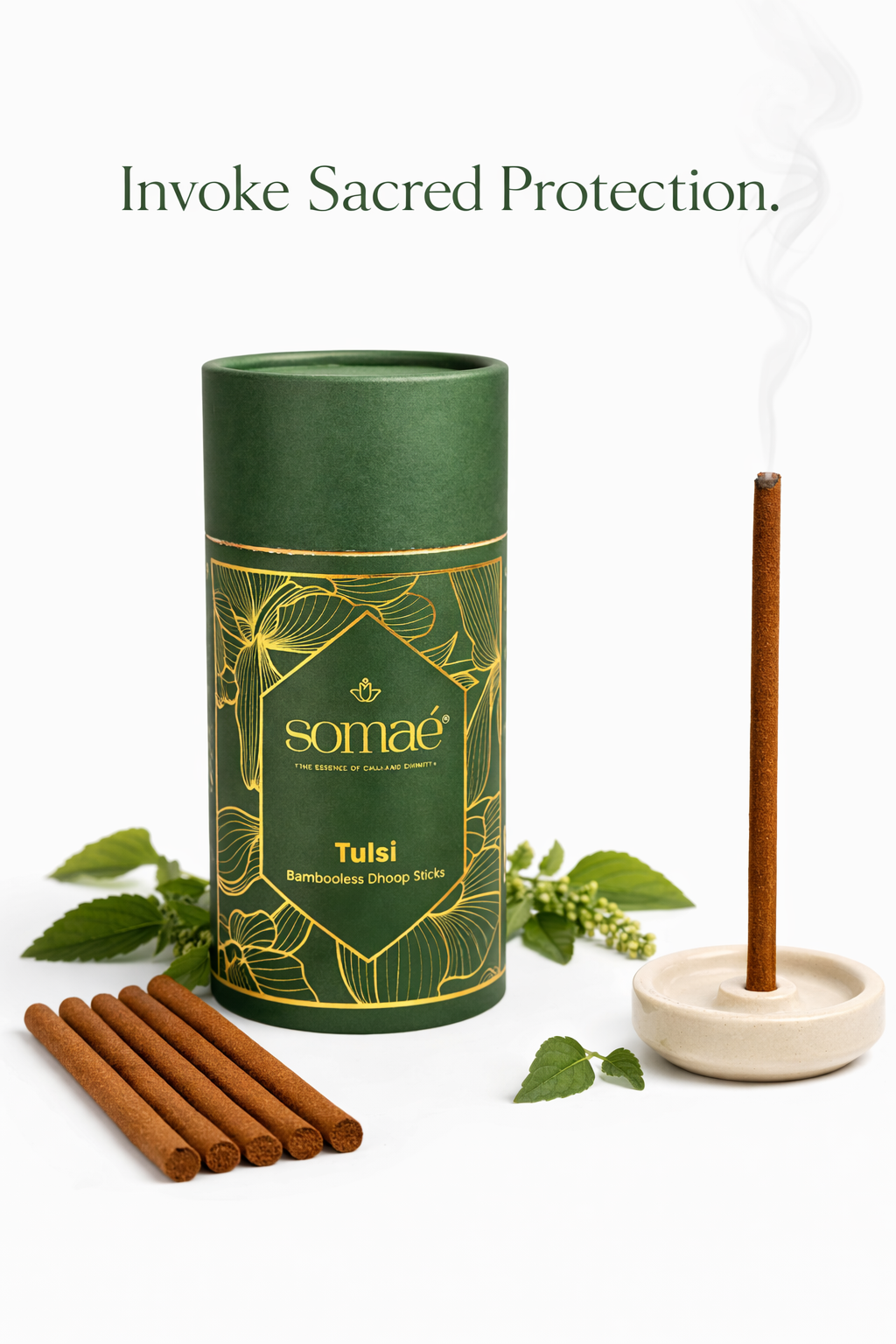 Somaé Launch Ritual Trio – Sandalwood, Tulsi & Rose – 81 Sticks (3 X 27)