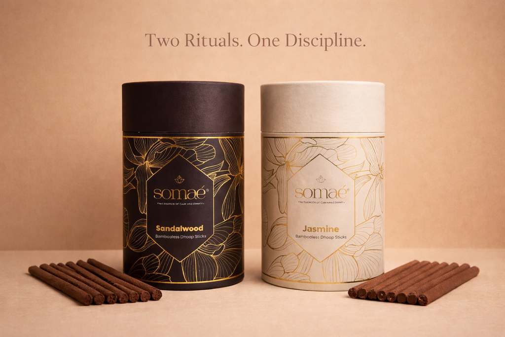 Somaé Daily Ritual Set – Sandalwood & Jasmine – 108 Ritual Sticks (2 X 54)