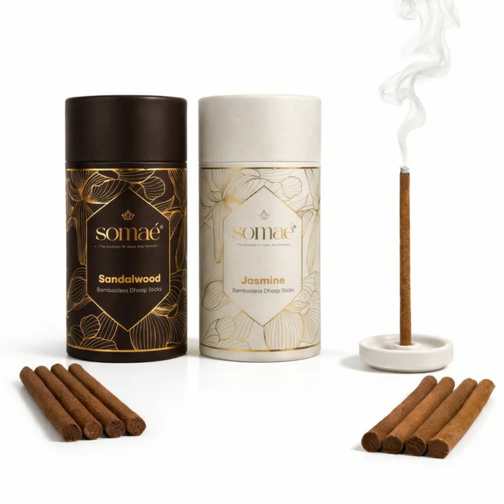 Somaé Daily Ritual Set – Sandalwood & Jasmine – 108 Ritual Sticks (2 X 54)