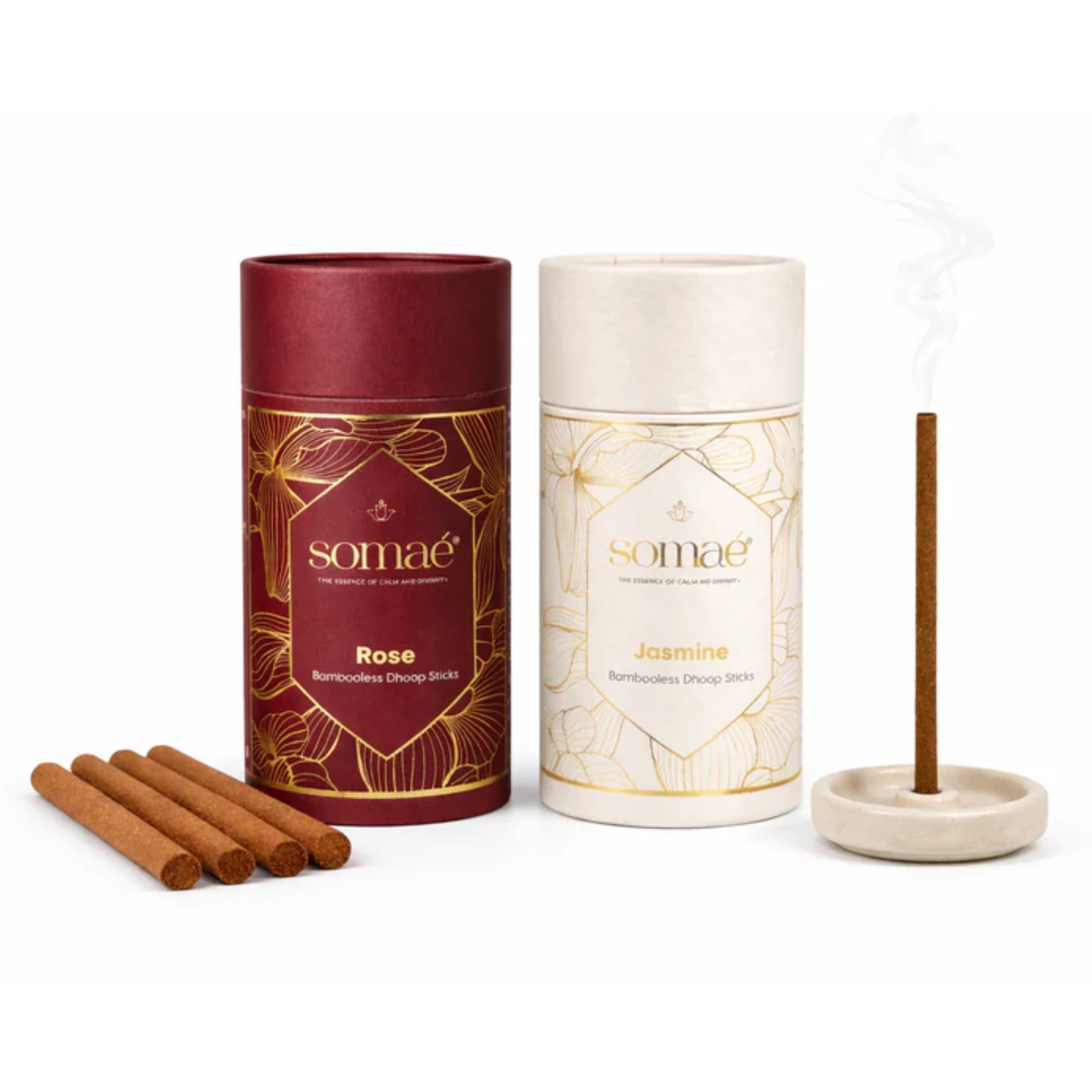 アロマグッズ SOMA DEAM Somaé Fragrance Discovery Duo – Rose & Jasmine – 54 Sticks (2 X 27