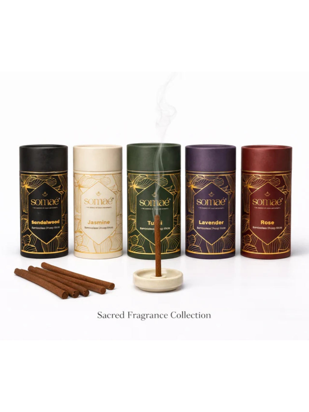 Somaé Ritual Discovery Collection – 5 Sacred Fragrances – 135 Ritual Sticks (5 X 27)
