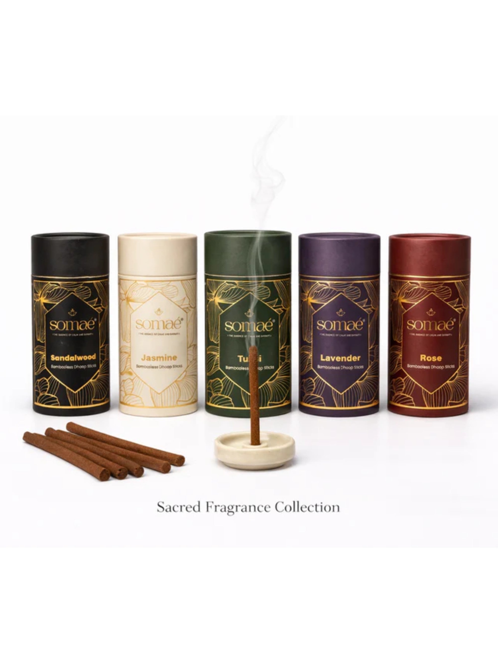 Somaé Ritual Discovery Collection – 5 Sacred Fragrances – 135 Ritual Sticks (5 X 27)